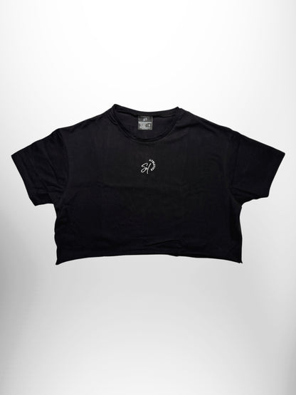 Origin Floral Cropped Tee