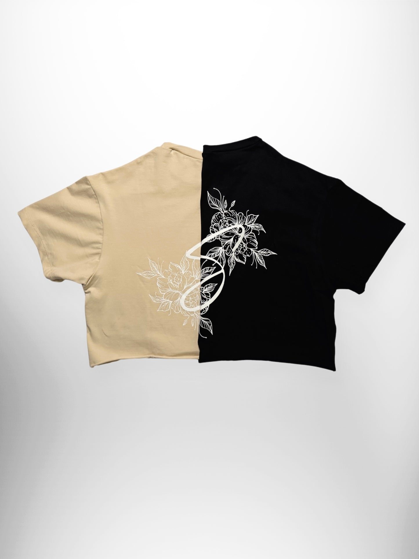 Origin Floral Cropped Tee