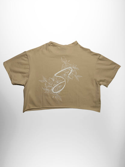 Origin Floral Cropped Tee